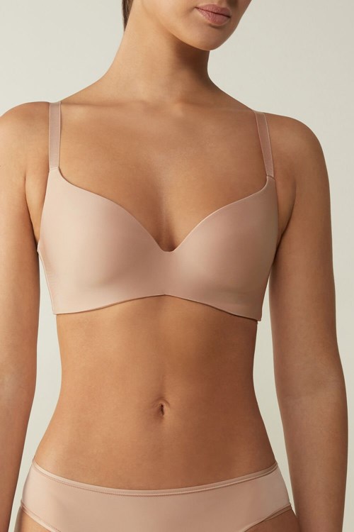 Intimissimi Adele Triangle Bra in Ultralight Microfiber Béžový | 3658017-XU