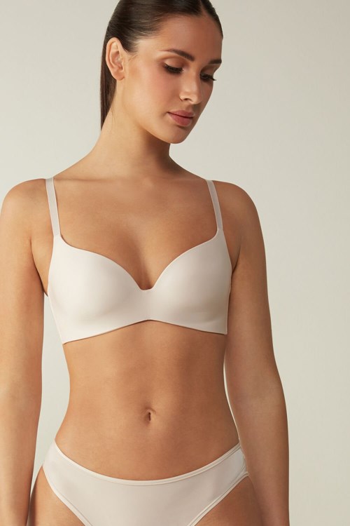 Intimissimi Adele Triangle Bra in Ultralight Microfiber Růžové | 6348257-VH