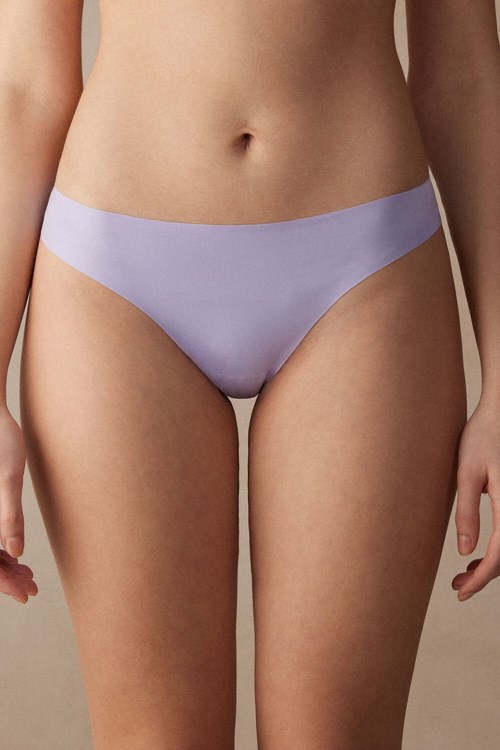 Intimissimi Brazilian Panties in Seamless Ultra Light Microfiber Levandule | 8064527-RE