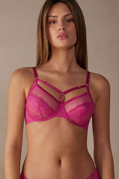 Intimissimi Fearless Femininity Sveva Balconette Bra Růžové Růžové | 1524896-AQ