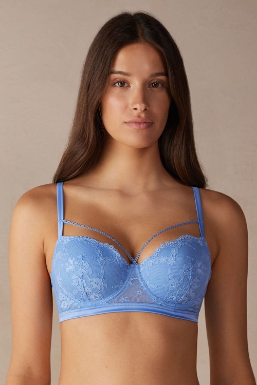 Intimissimi Feeling Beautiful Sofia Balconette Bra Světle Blankyt Světle Blankyt | 7192856-LY