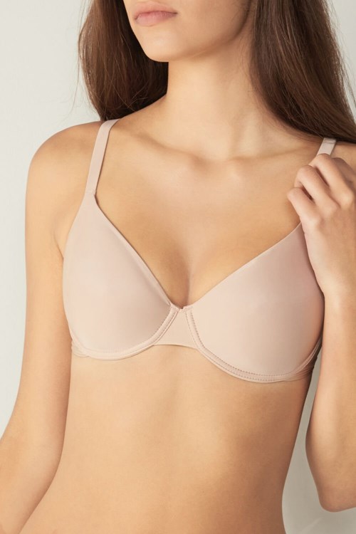 Intimissimi Francesca Ultralight Microfiber Balconette Bra Béžový | 2819407-BZ