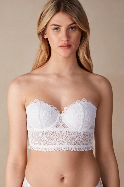 Intimissimi Hot Summer Days Giada Balconette Bustier Bílé Bílé | 9537046-RK