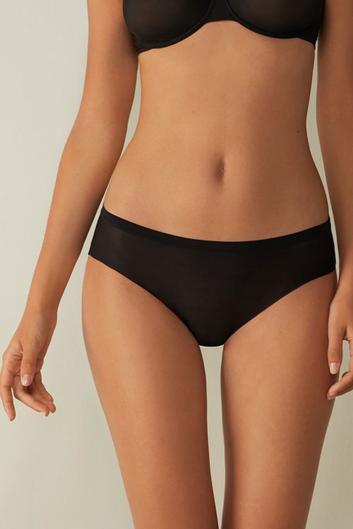 Intimissimi Invisible Touch Briefs Černé Černé | 8201543-FA