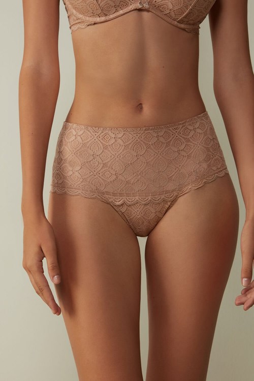 Intimissimi Krajkové Hipster Béžový | 9621537-PX