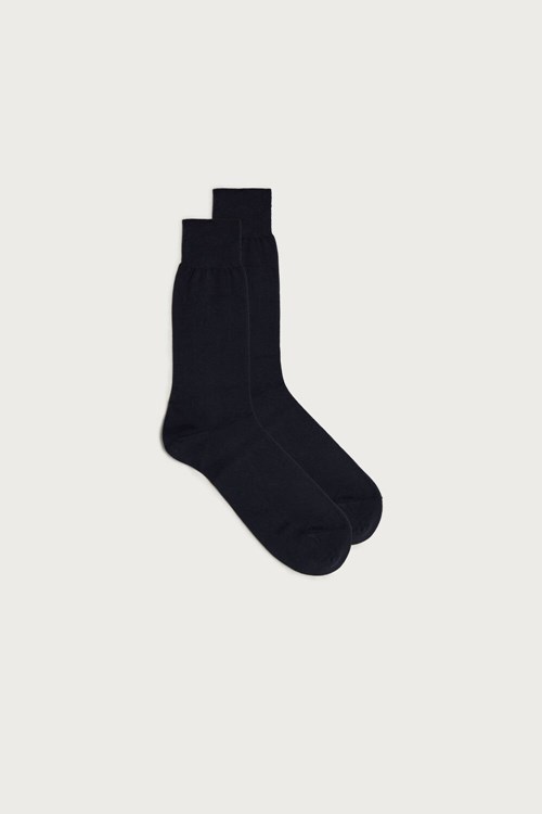 Intimissimi Krátké Chashmere-Silk-Bavlněné Socks Blankyt Blankyt | 9254817-OC