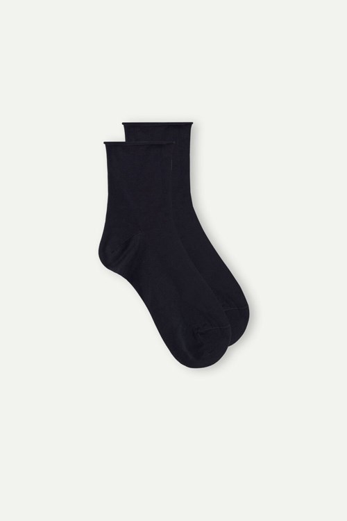 Intimissimi Krátké Socks in Stretch Supima® Bavlněné Blankyt Blankyt | 3609245-GU