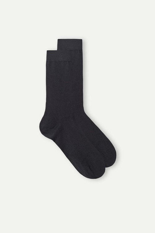 Intimissimi Krátké Socks in Stretch Supima® Bavlněné Šedé | 5049627-LI