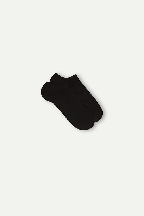 Intimissimi No-show Socks in Terrycloth Černé Černé | 8574610-AK