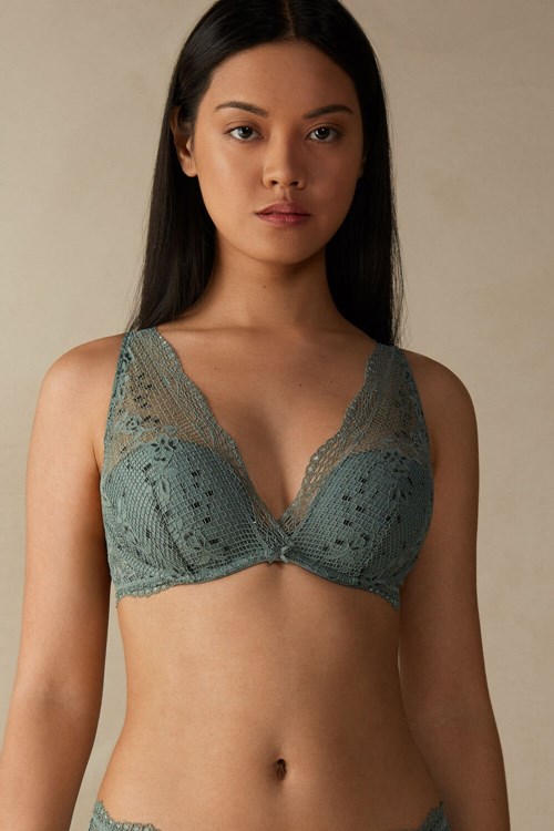 Intimissimi Prairie Bouquet Giorgia Balconette Bra Zelene Zelene | 1362598-CF