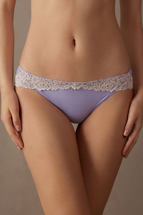 Intimissimi Pretty Flowers Panties Levandule | 9513047-RW