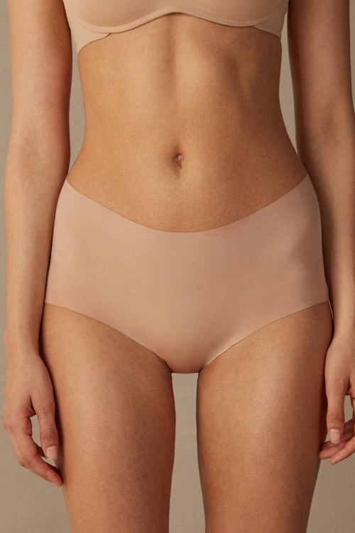 Intimissimi Seamless Microfiber Hipster Béžový | 7410683-JW