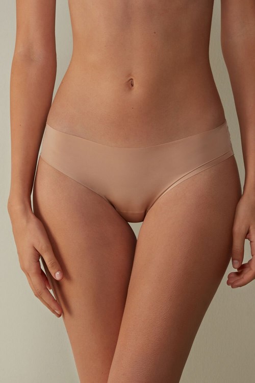 Intimissimi Seamless Microfiber Panties Béžový | 7014263-XL