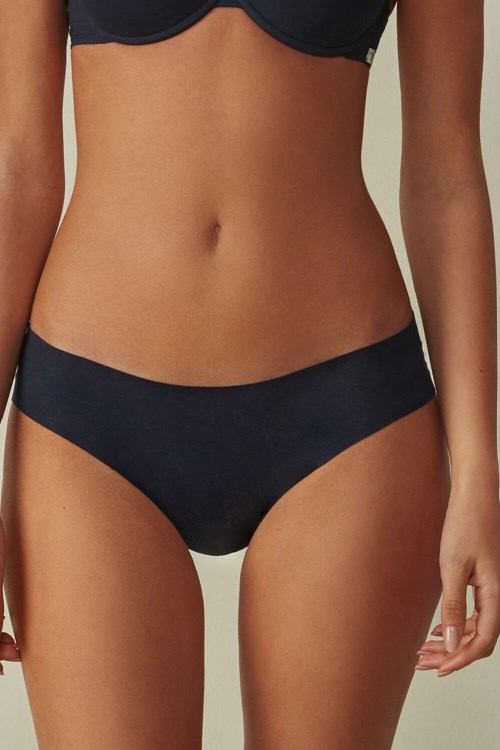 Intimissimi Seamless Supima® Bavlněné Panties Blankyt Blankyt | 9185264-SK