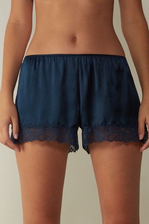 Intimissimi Silk Shorts Blankyt Blankyt | 3970512-EX