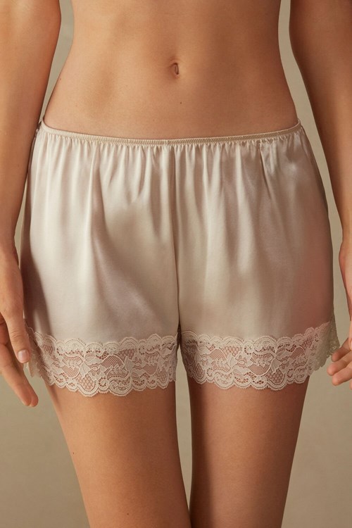 Intimissimi Silk Shorts Růžové | 2815043-CP