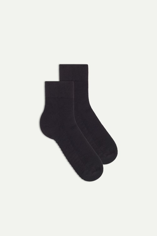 Intimissimi Terrycloth Krátké Socks Černé Černé | 4271389-OP