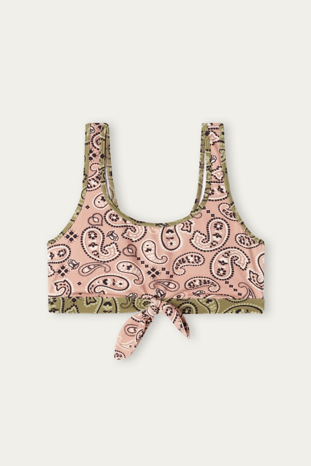 Intimissimi Bandana Mania Bra Top Hnědé | 9356407-UI