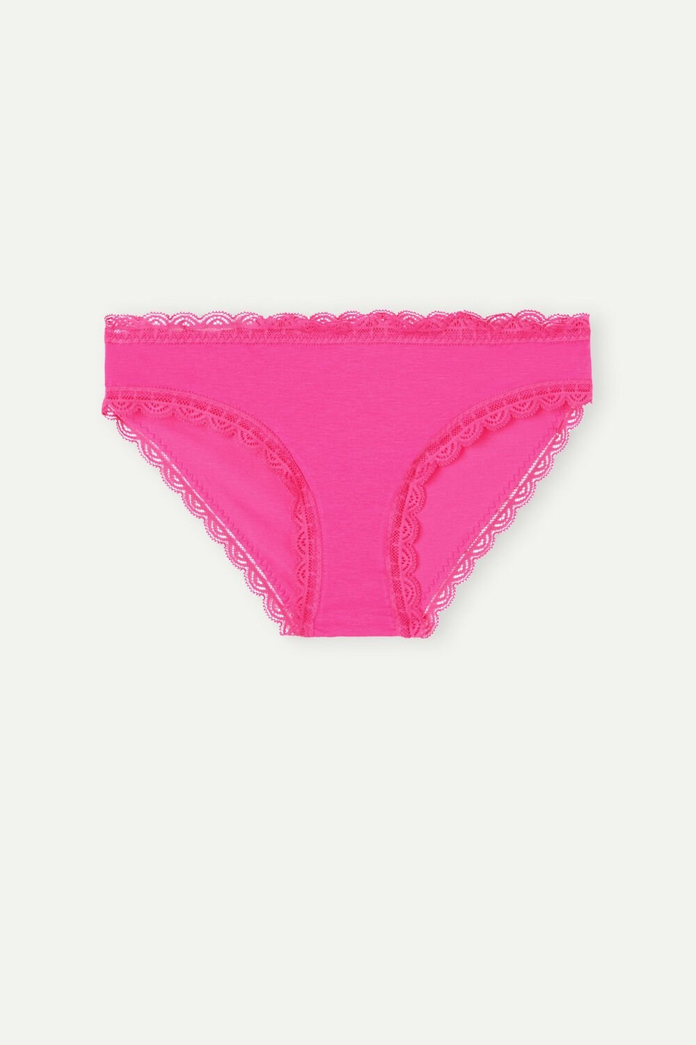 Intimissimi Bavlněné and Krajkové Panties Růžové Růžové | 4259386-WK