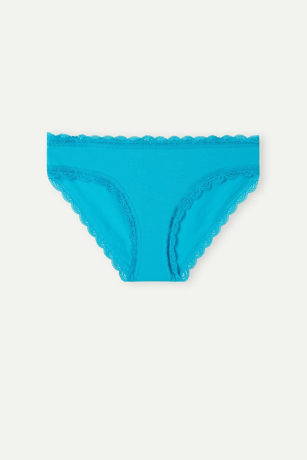 Intimissimi Bavlněné and Krajkové Panties Blankyt Tyrkysové | 6194302-MW