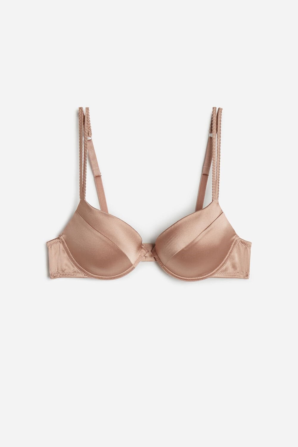 Intimissimi Bellissima Silk Push-Up Bra Růžové | 2794603-WX