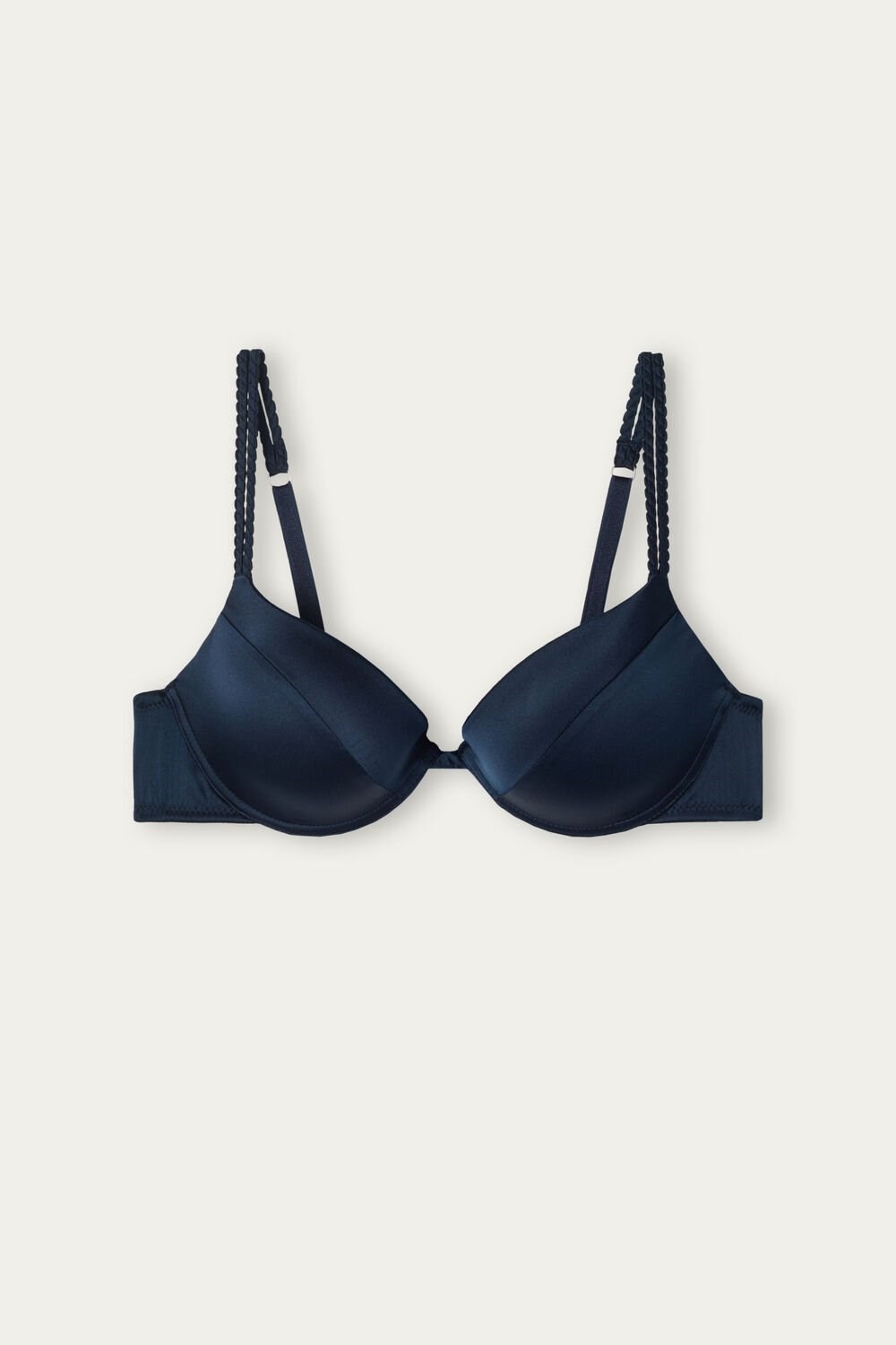 Intimissimi Bellissima Silk Push-Up Bra Blankyt Blankyt | 8365701-DY