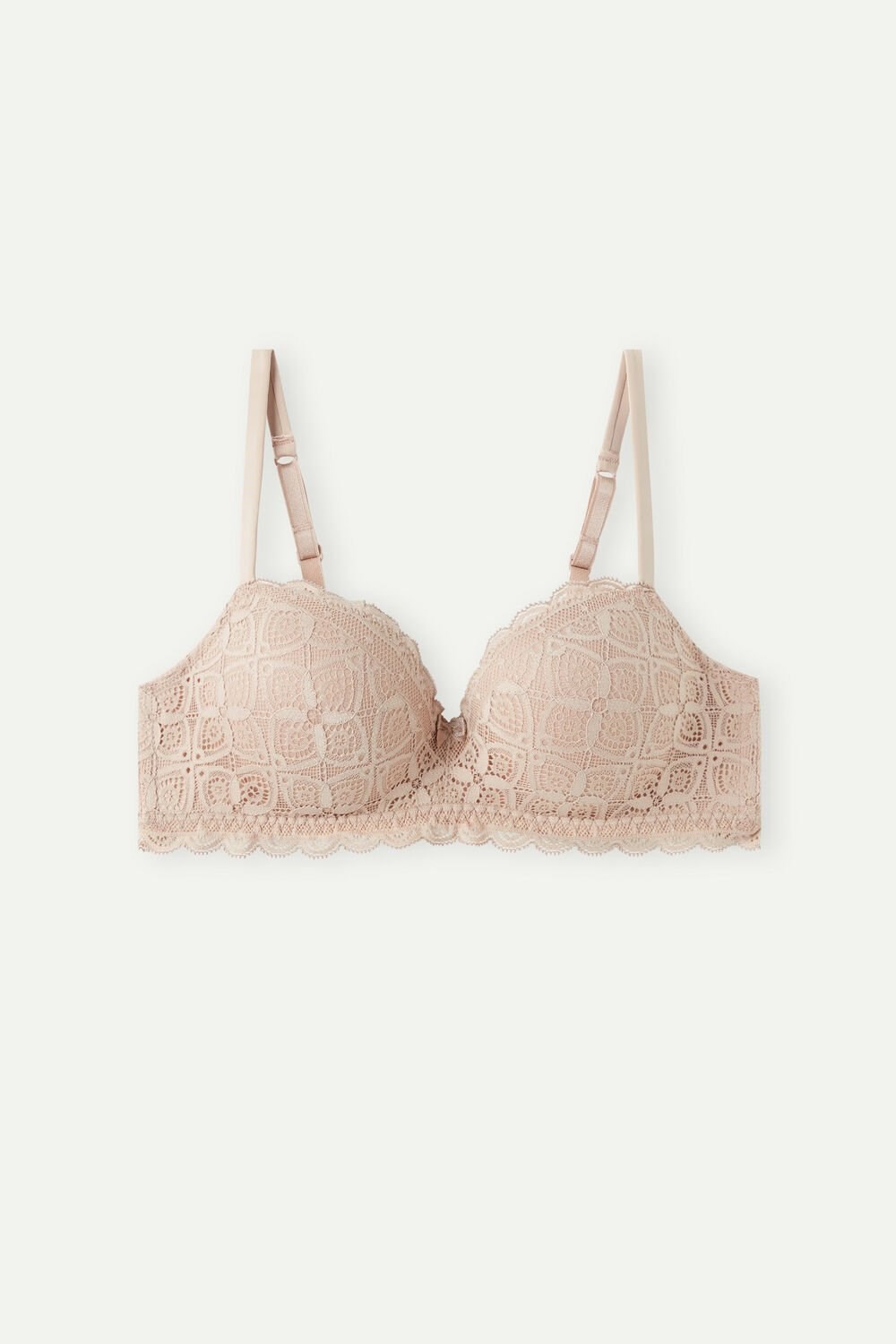 Intimissimi Claudia Balconette Bra in Krajkové Béžový | 0142978-HS