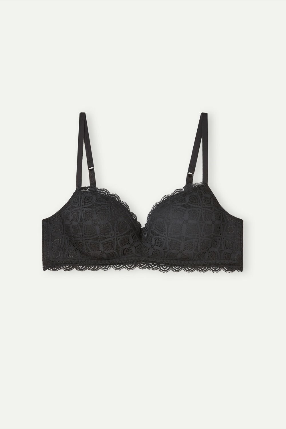 Intimissimi Claudia Balconette Bra in Krajkové Černé Černé | 2931648-AE