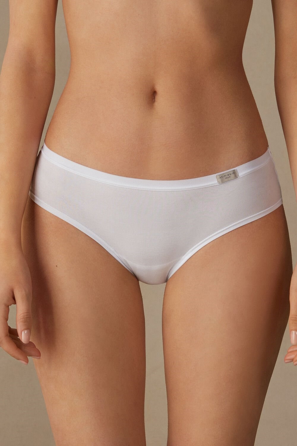 Intimissimi Cozy Panties in Bavlněné Bílé Bílé | 9478532-TV