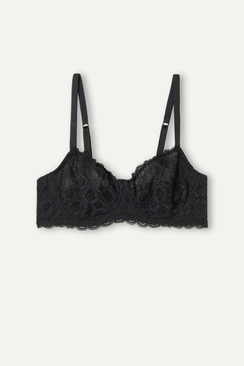 Intimissimi Daniela Balconette Bra in Krajkové Černé Černé | 8673501-FV