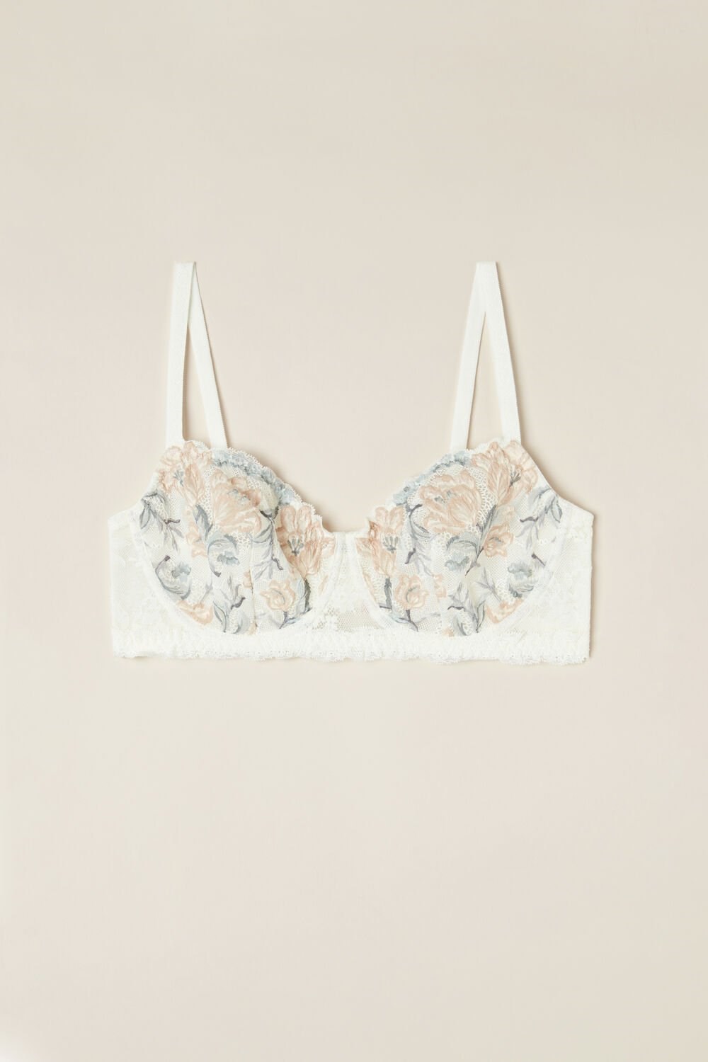 Intimissimi Ephemeral Beauty Daniela Balconette Bra Bílé | 1082943-IJ