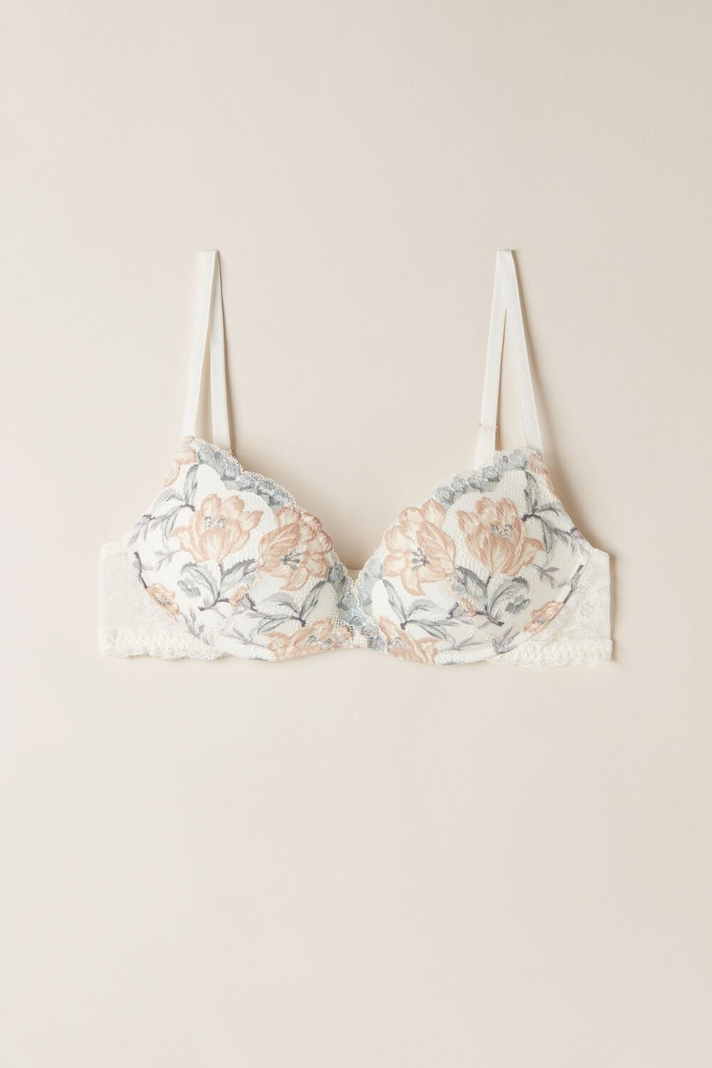 Intimissimi Ephemeral Beauty Gioia Super Push-up Bra Bílé | 3291864-ER