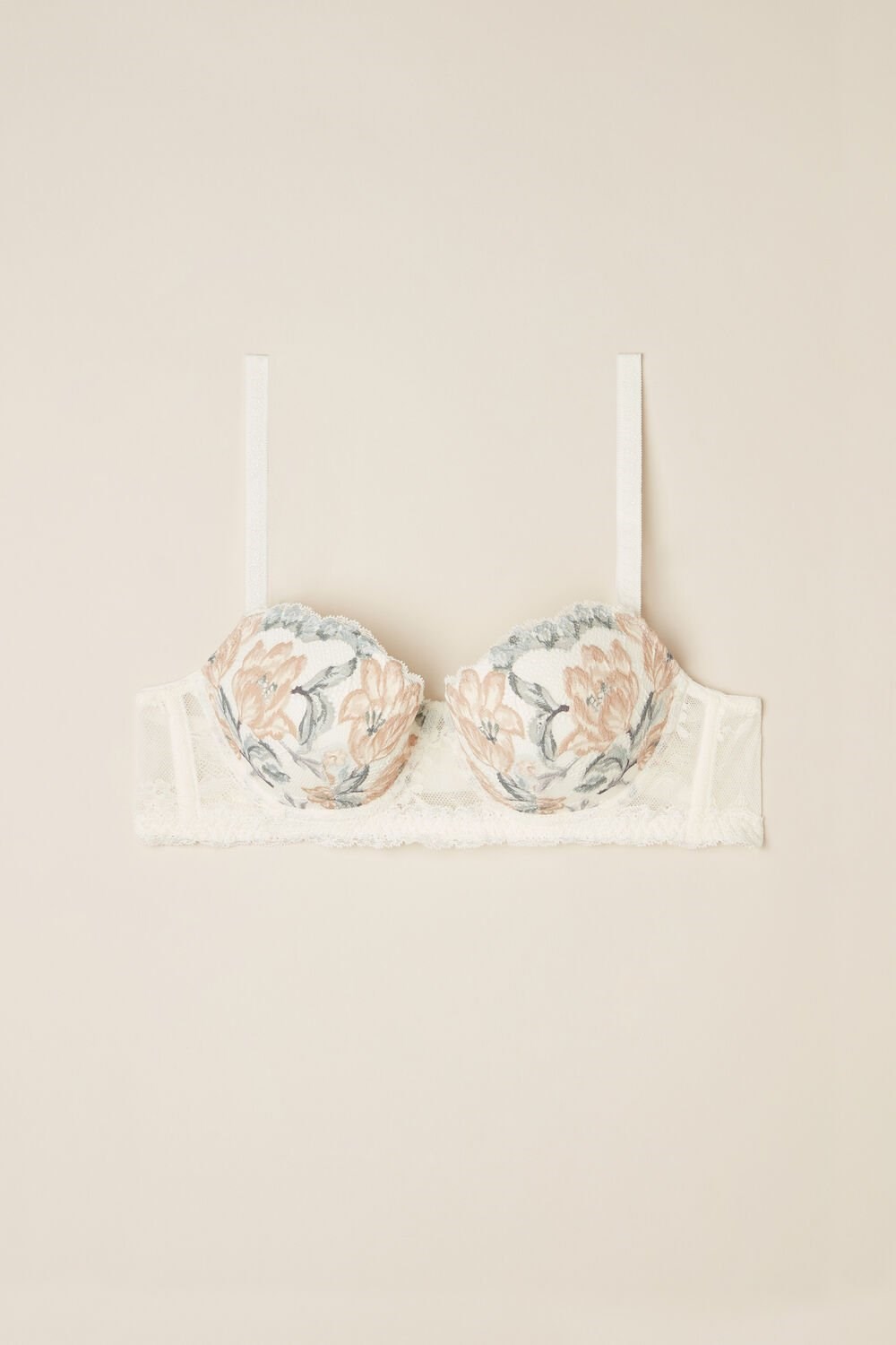 Intimissimi Ephemeral Beauty Sofia Balconette Bra Bílé | 7612358-NE