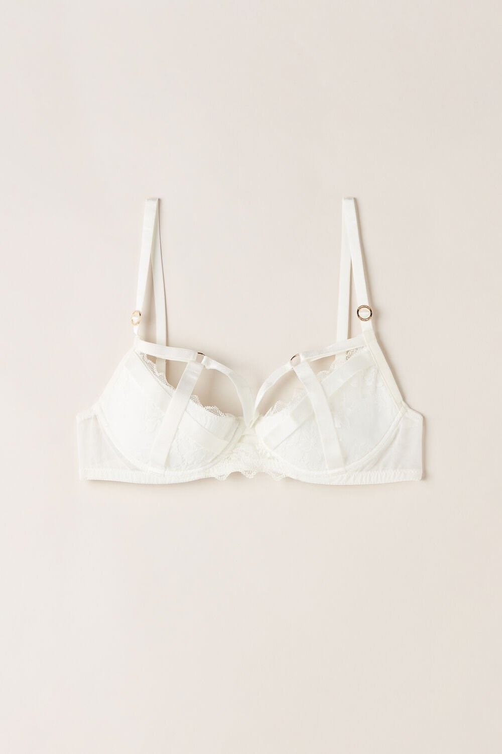 Intimissimi Fearless Femininity Demi-Cup Bra Bílé | 0315829-AW