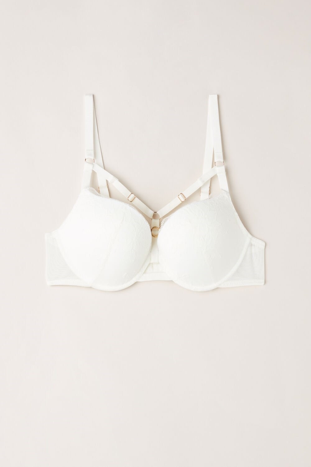 Intimissimi Fearless Femininity Elettra Super Push-up Bra Bílé | 4257316-AB