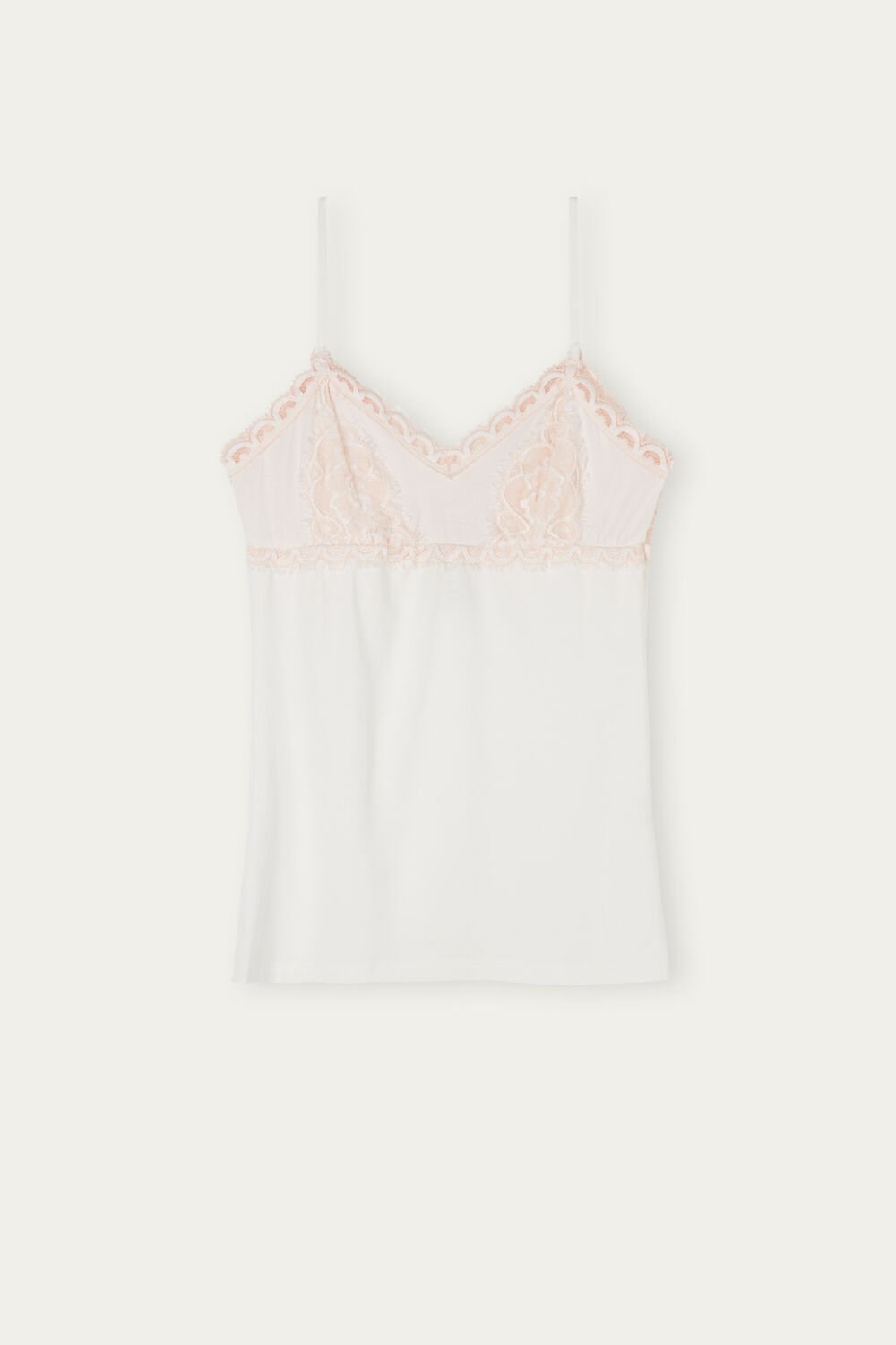 Intimissimi Floral Groove Modal Top Růžové Světle Růžové | 3716254-OS