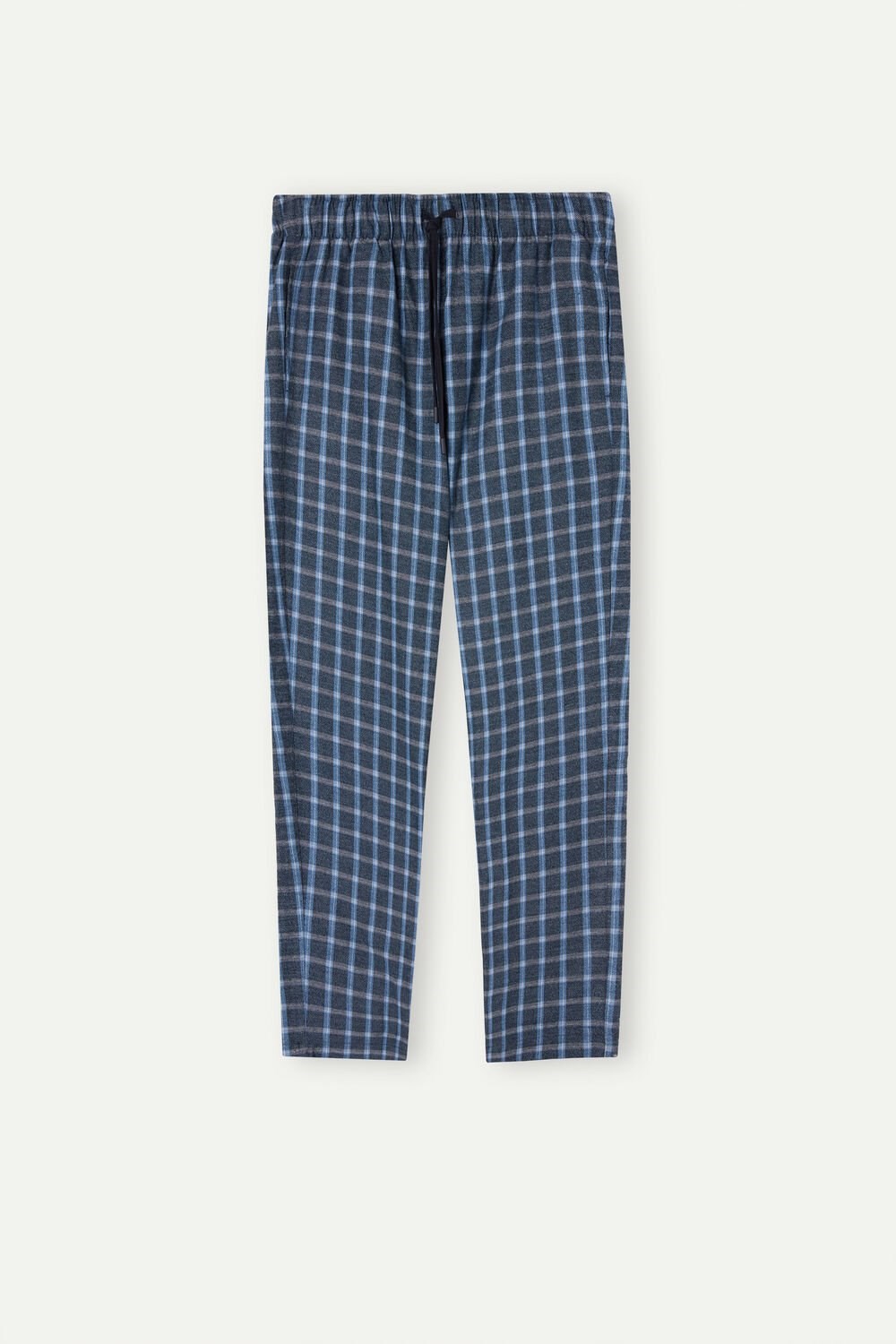 Intimissimi Full Length Pants in Check Patterned Brushed Cloth Blankyt Blankyt | 1089735-HS