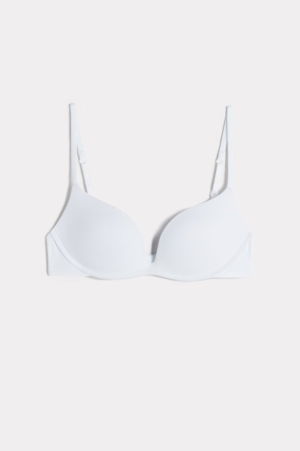 Intimissimi Gioia B Cup Microfiber Super Push-Up Bra Bílé Bílé | 5794162-QM