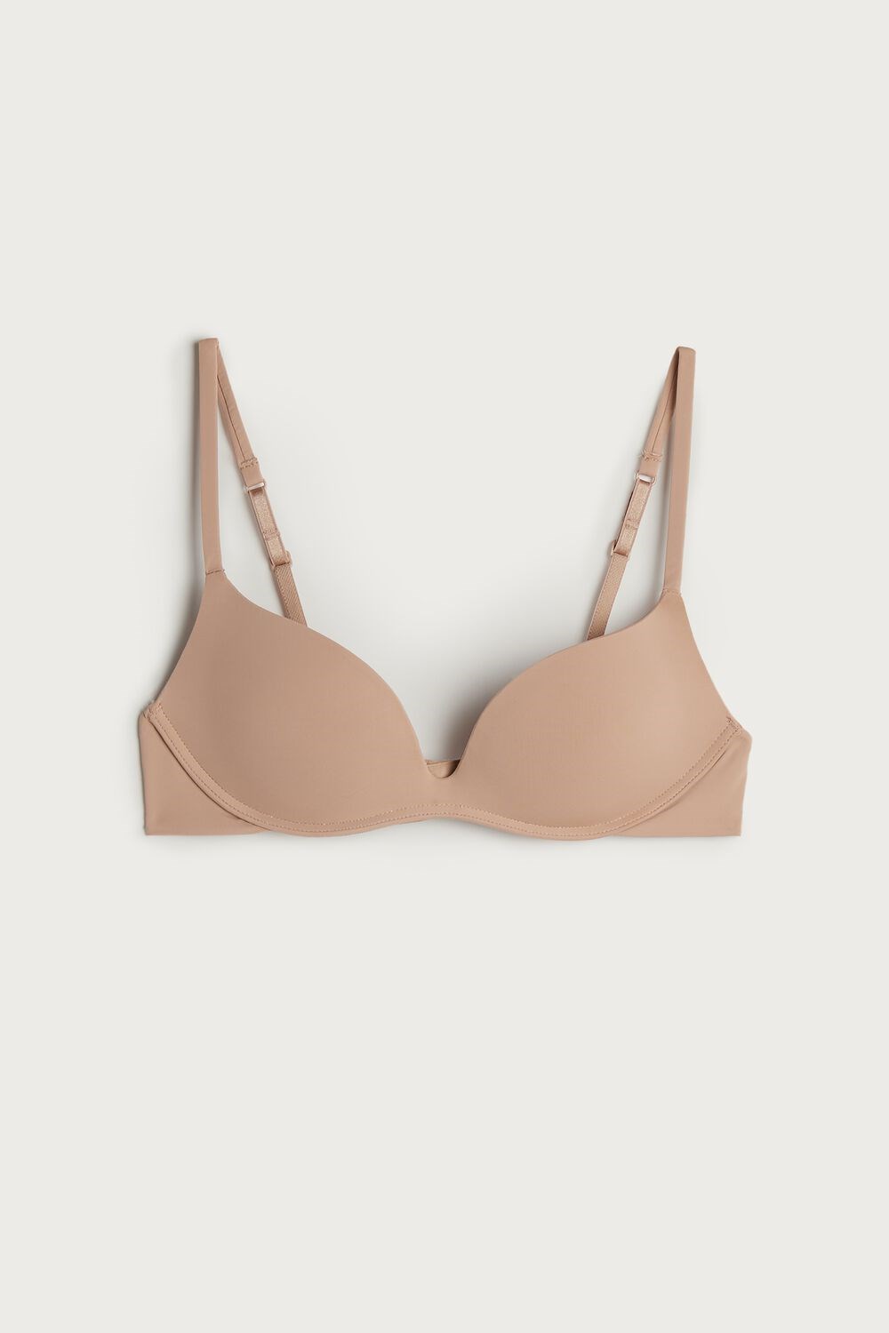 Intimissimi Gioia C-D Cup Microfiber Super Push-Up Bra Béžový | 0435279-IO