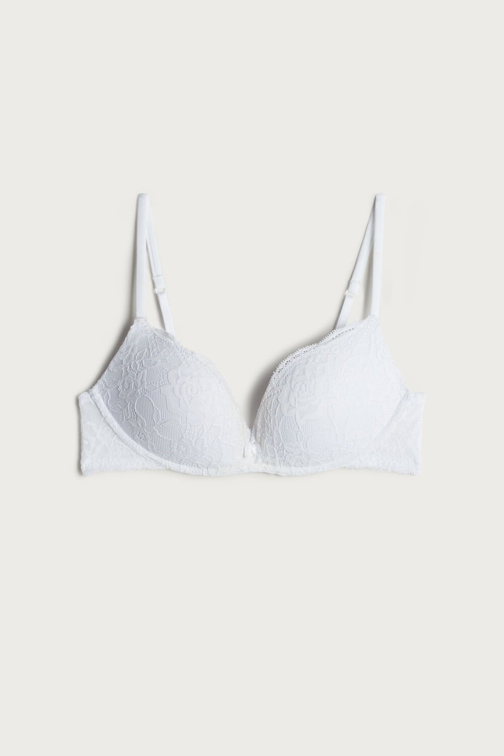 Intimissimi Gioia Krajkové Super Push-Up Bra Bílé Bílé | 7310854-LF