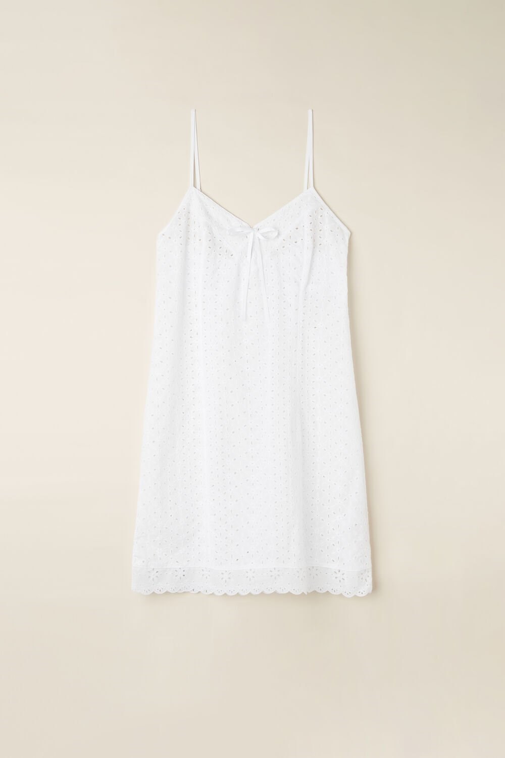 Intimissimi Hello Sunshine Sangallo Krajkové Chemise Bílé Bílé | 4681935-XF