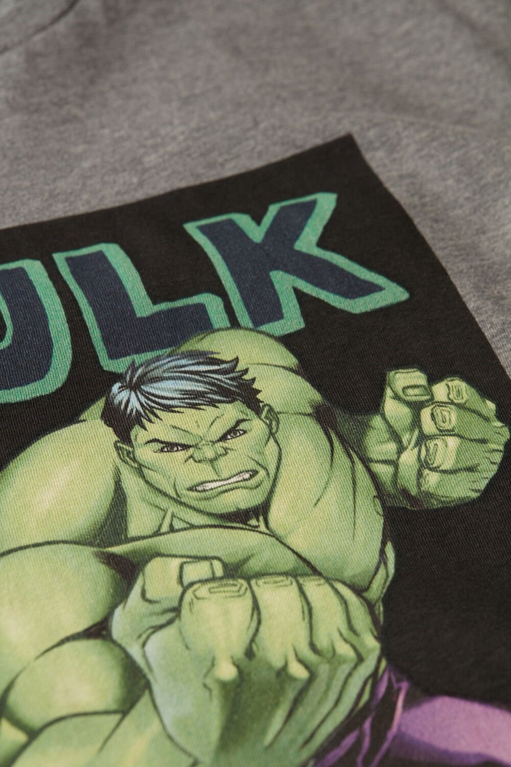 Intimissimi Hulk Print T-shirt Tmavě Šedé | 2641870-EZ