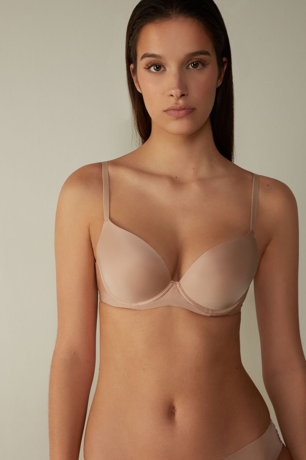 Intimissimi Irina Microfiber Balconette Bra Béžový | 2089736-AF