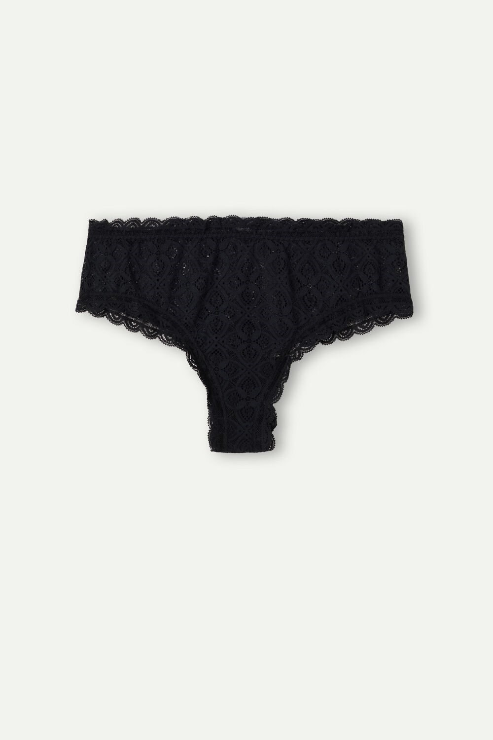 Intimissimi Krajkové Hipster Brazilian Černé Černé | 4398102-CX