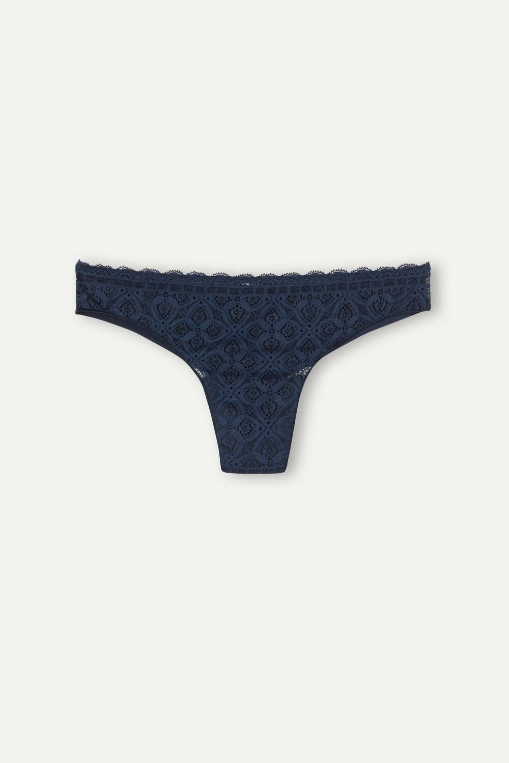 Intimissimi Krajkové and Microfiber Brazilian Blankyt Blankyt | 6372045-KB