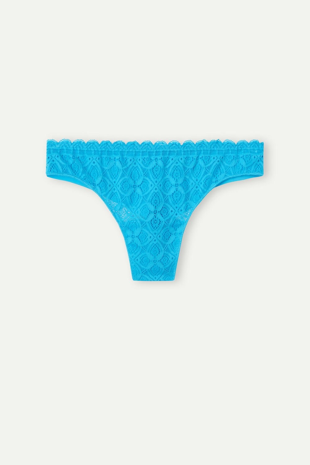 Intimissimi Krajkové and Microfiber Brazilian Blankyt Tyrkysové | 7125630-UH