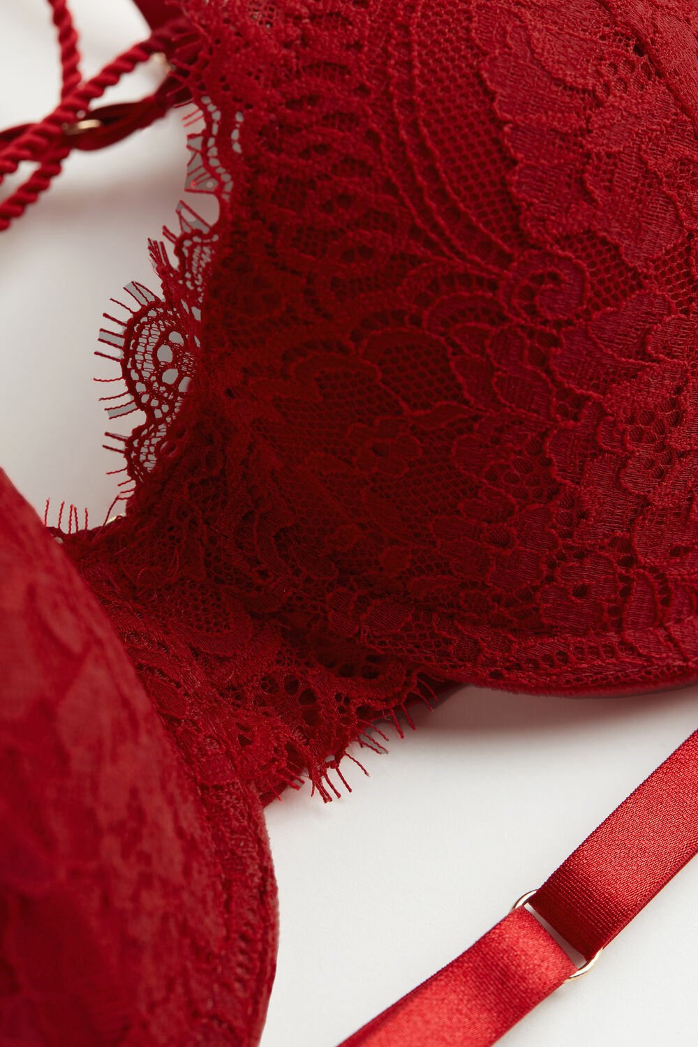 Intimissimi Loosen Heartstrings Sofia Balconette Bra Červené Červené | 2603748-LN