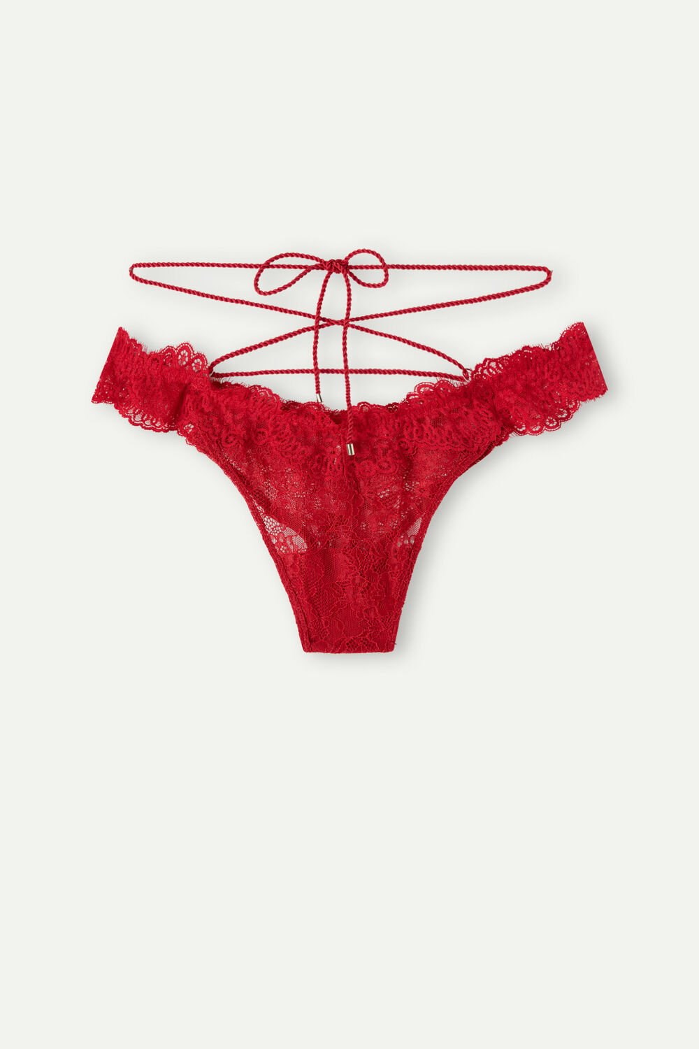 Intimissimi Loosen Heartstrings ‘80s Style Brazilian Červené Červené | 5678092-MW