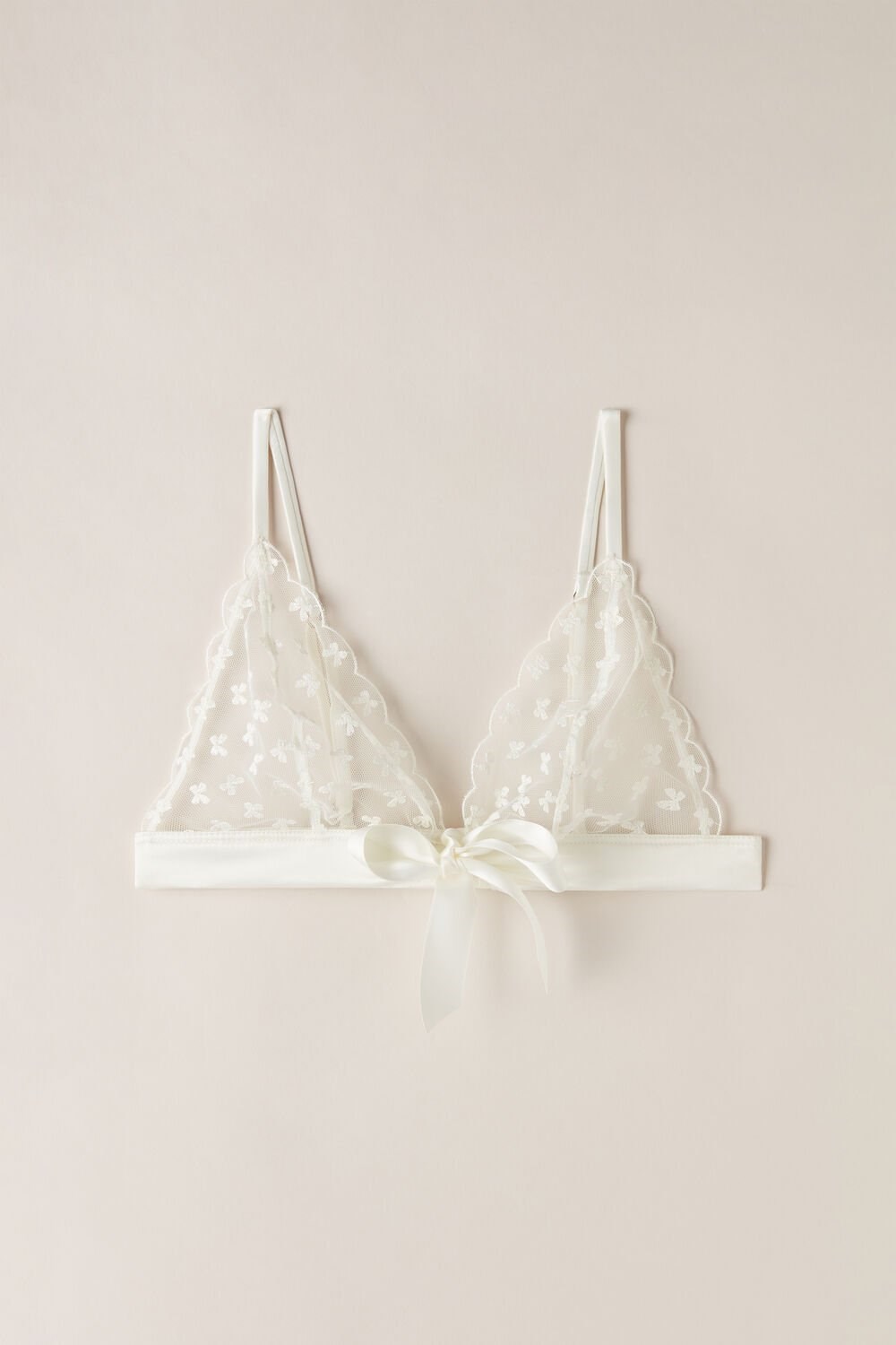 Intimissimi Love Cadeau Triangle Bra Bílé | 1582037-NS