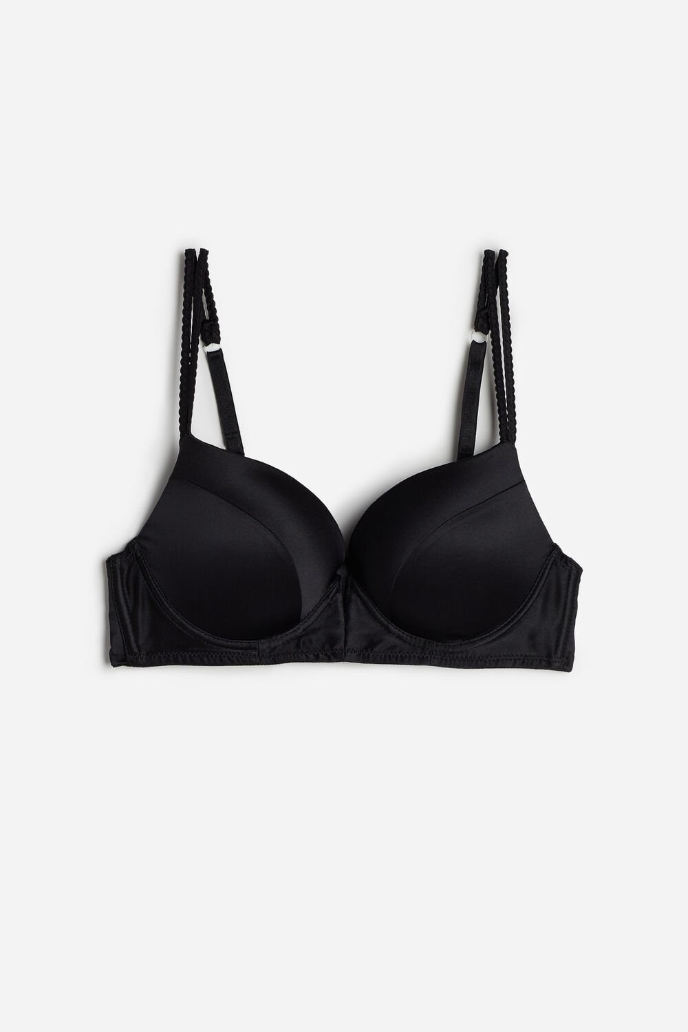 Intimissimi Mia Silk Super Push-Up Bra Černé Černé | 3851290-OM